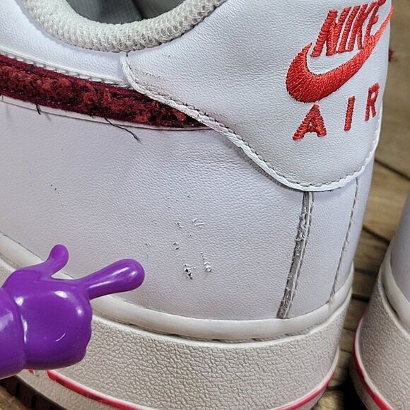 Nike Air Force 1 '82 Varsity Pack Mens Size 8.5 Hyper Team Red White 488298-606 - Picture 8 of 12